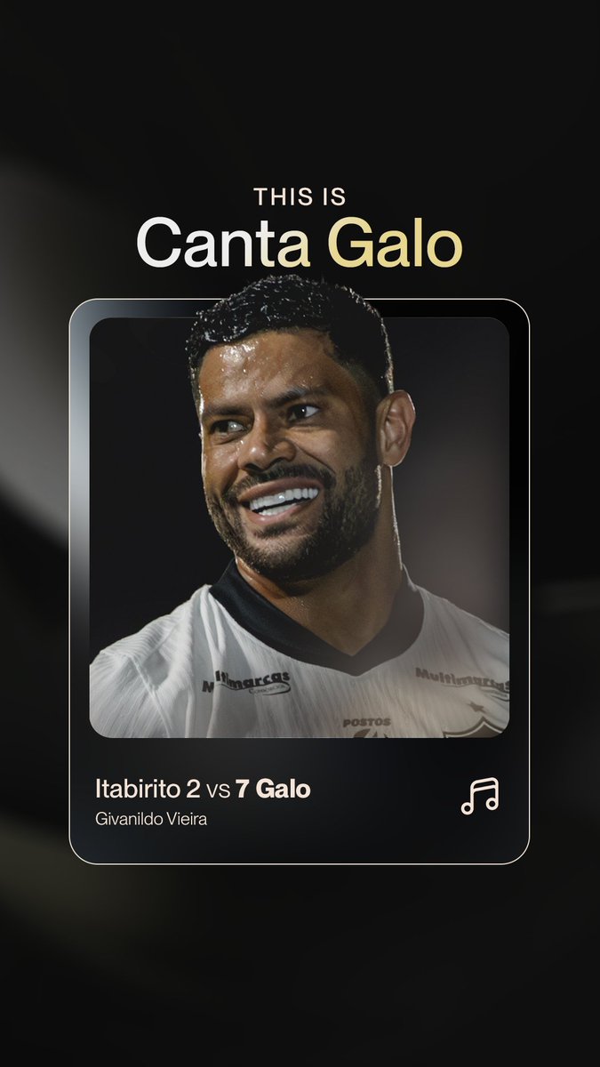 𝓒𝓐𝓝𝓣𝓐 𝓖𝓐𝓛𝓞 🎙️ A regra é clara: marcou três? Pediu música! 🎶🤙🏽 Meu artilheiro é f@d#! 7️⃣