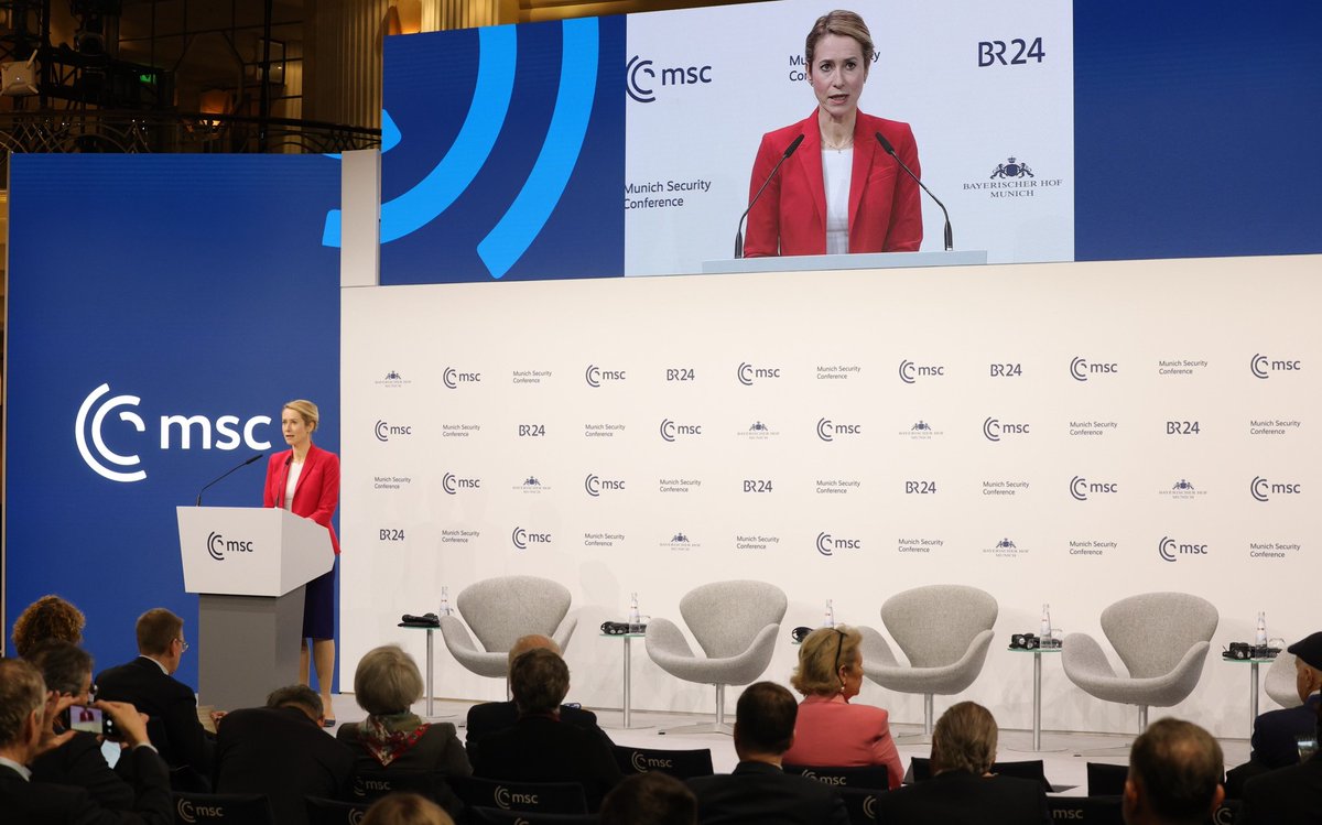 The greatest threat Russia presents right now is that it gains more at the negotiation table than it has achieved on the battlefield. Russia’s maximalist demands cannot be met with a minimalist response. Extract of my speech at Munich Security Conference ↓