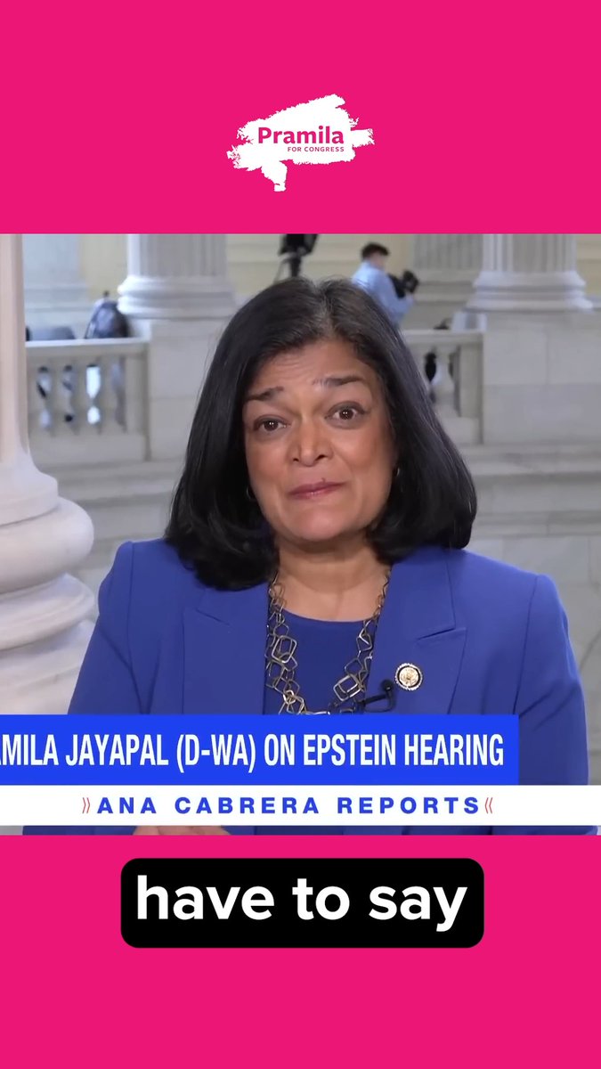 I’ve been in politics for a long time – I can handle whatever disrespect Pam Bondi throws at me. But I won’t stand for the way she dismissed the Epstein survivors during her hearing. These women deserve an Attorney General who will seek justice, not another one of Donald Trump’s personal attorneys.