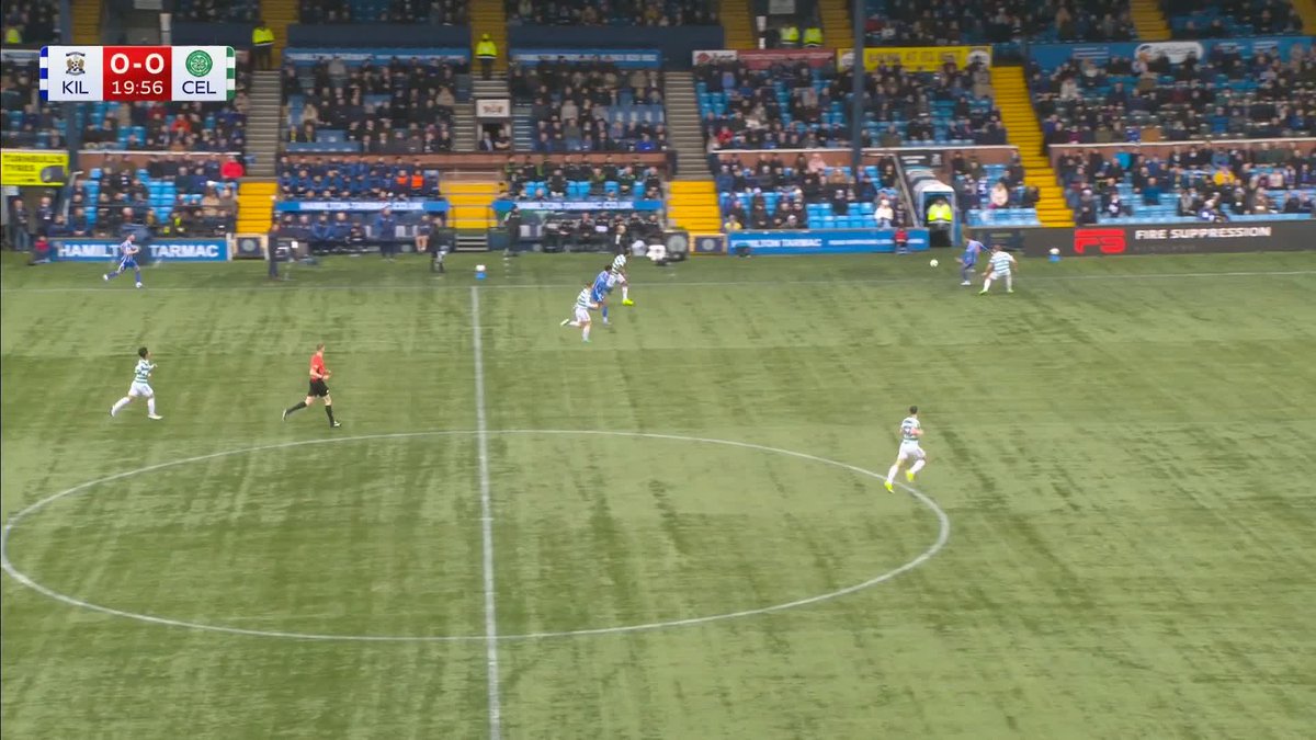 Former Arsenal striker Tyreece John-Jules has given Kilmarnock the lead against title-chasing Celtic! 💥🏴