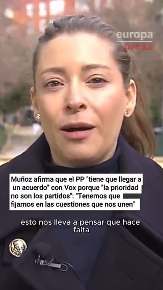 Ester Muñoz afirma que el PP "tiene que llegar a un acuerdo" con Vox porque "la prioridad no son los partidos": "Tenemos que fijarnos en las cuestiones que nos unen"