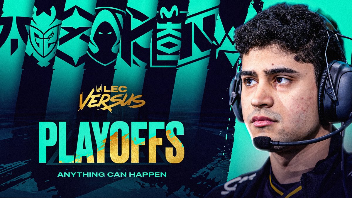 "Anything can happen." Playoffs are here: Who will come out on top and claim the #LEC Versus title in Barcelona? 🏆