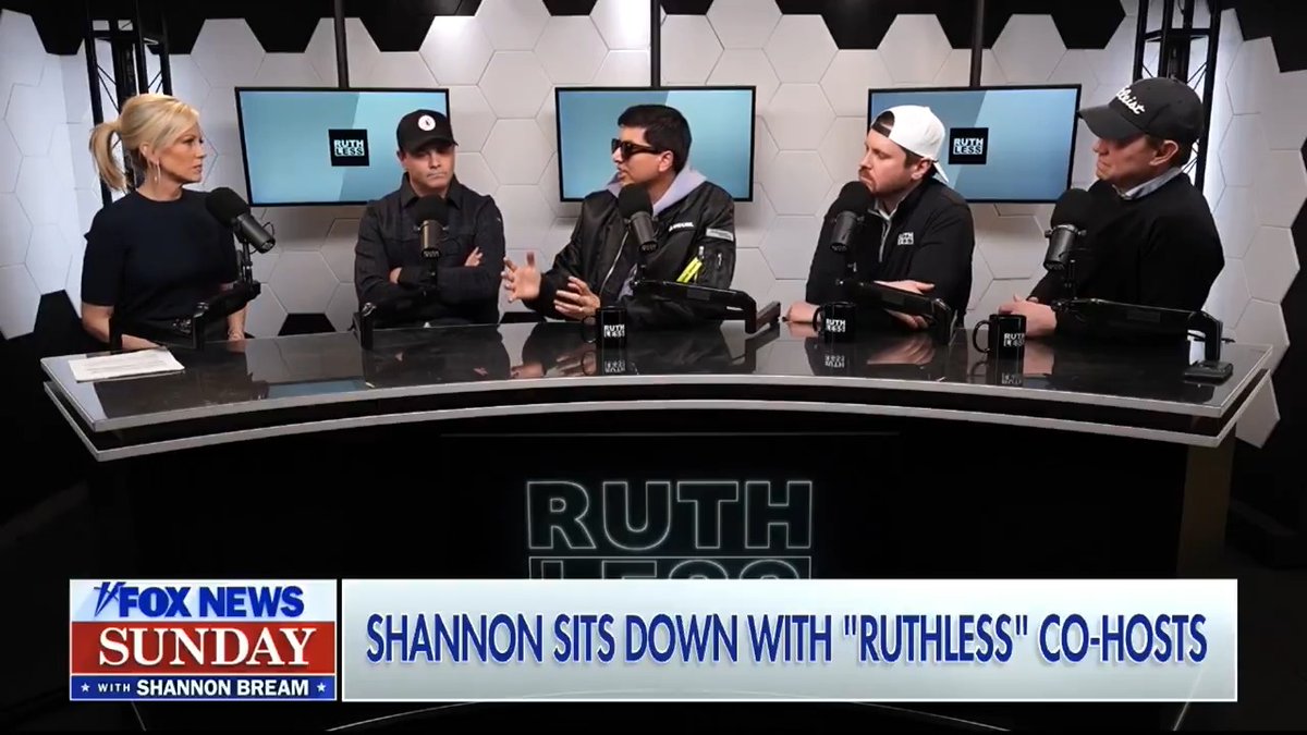 Shannon pays the co-hosts of Ruthless Podcast a visit this week. WATCH their reaction to Democrats' trip to Munich