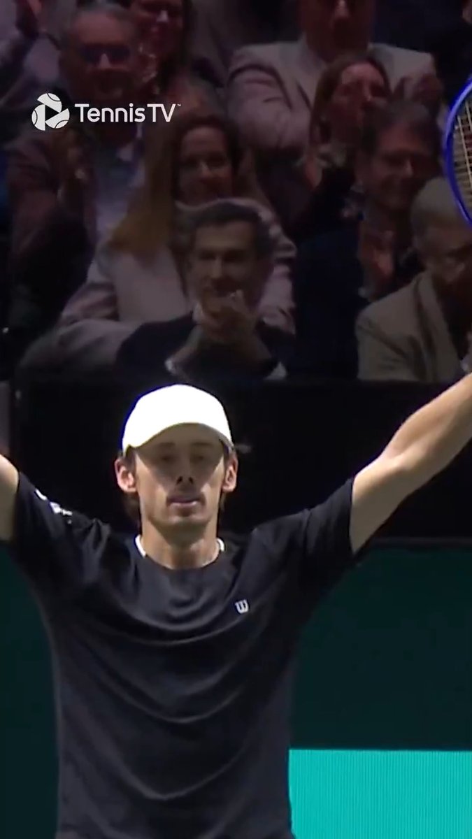 Demolition Man 😈 Alex de Minaur captures his fourth ATP Tour title after defeating Auger-Aliassime 6-3, 6-2 in Rotterdam! ABN AMRO Open | #abnamroopen