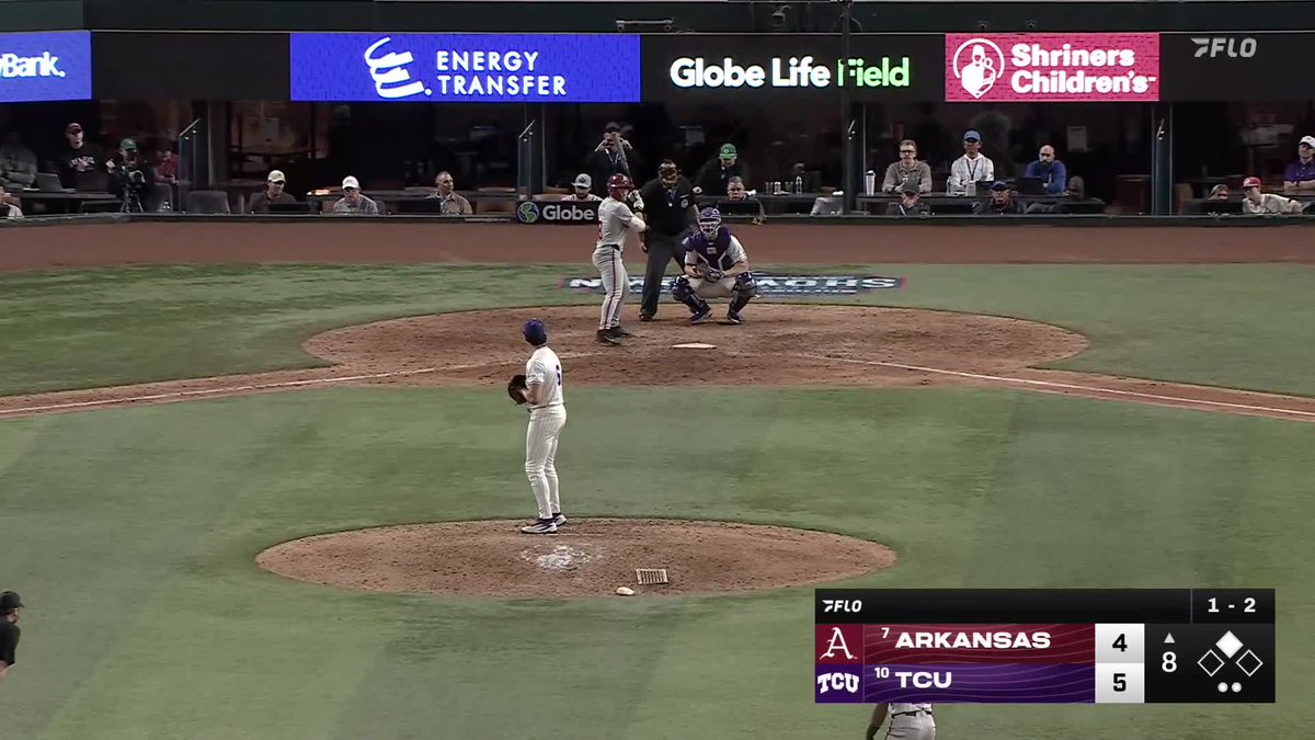 Your designated hitter having this slider in his back pocket is just unfair TCU Baseball