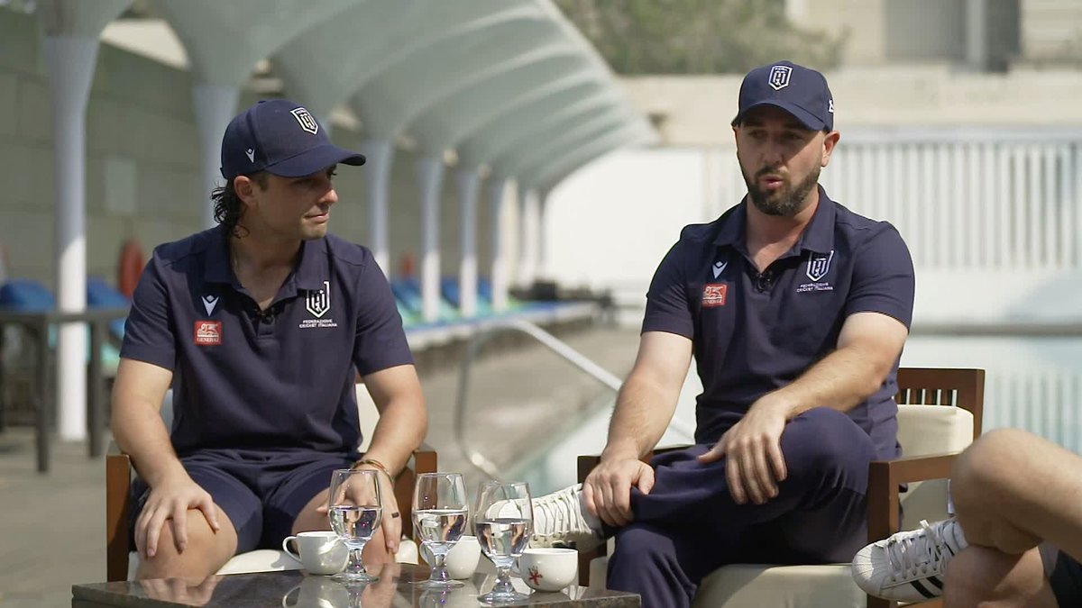 Mosca brothers in conversation with Mike atherton "As kids this is all we wanted to do, play at the highest level".