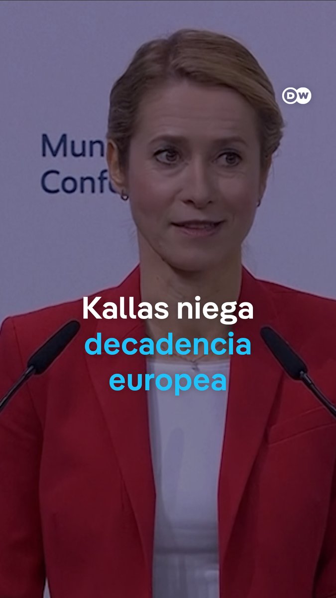 Europa no es decadente ni "woke" y su civilización no está amenazada, afirma la jefa de la diplomacia europea La alta representante de la UE para la Política Exterior, Kaja Kallas, rechazó durante la Conferencia de Seguridad de Múnich las declaraciones estadounidenses que denigran a la Unión Europea y destacó el cambio de tono del secretario de Estado, Marco Rubio, en medio de la polémica sobre la inmigración masiva impulsada por el presidente de Estados Unidos, Donald Trump.