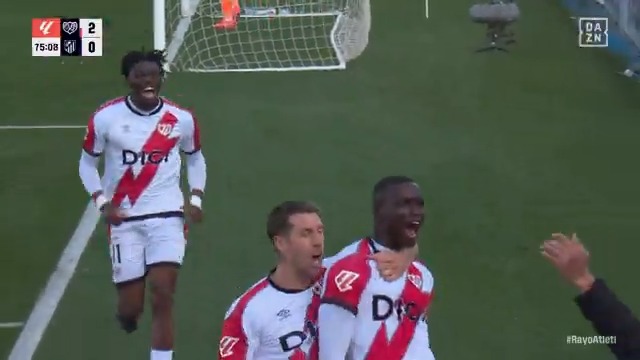 🟢⚪️ Gol de Nobel Mendy en la goleada del Rayo por 3-0 al Atlético. 💰El central cedido por el Real Betis va a ser jugador en propiedad del Rayo por unos 2.5M€. ↪️ El Real Betis se reserva un 20% y podría llegar a ingresar unos 2.5M€ más en variables.