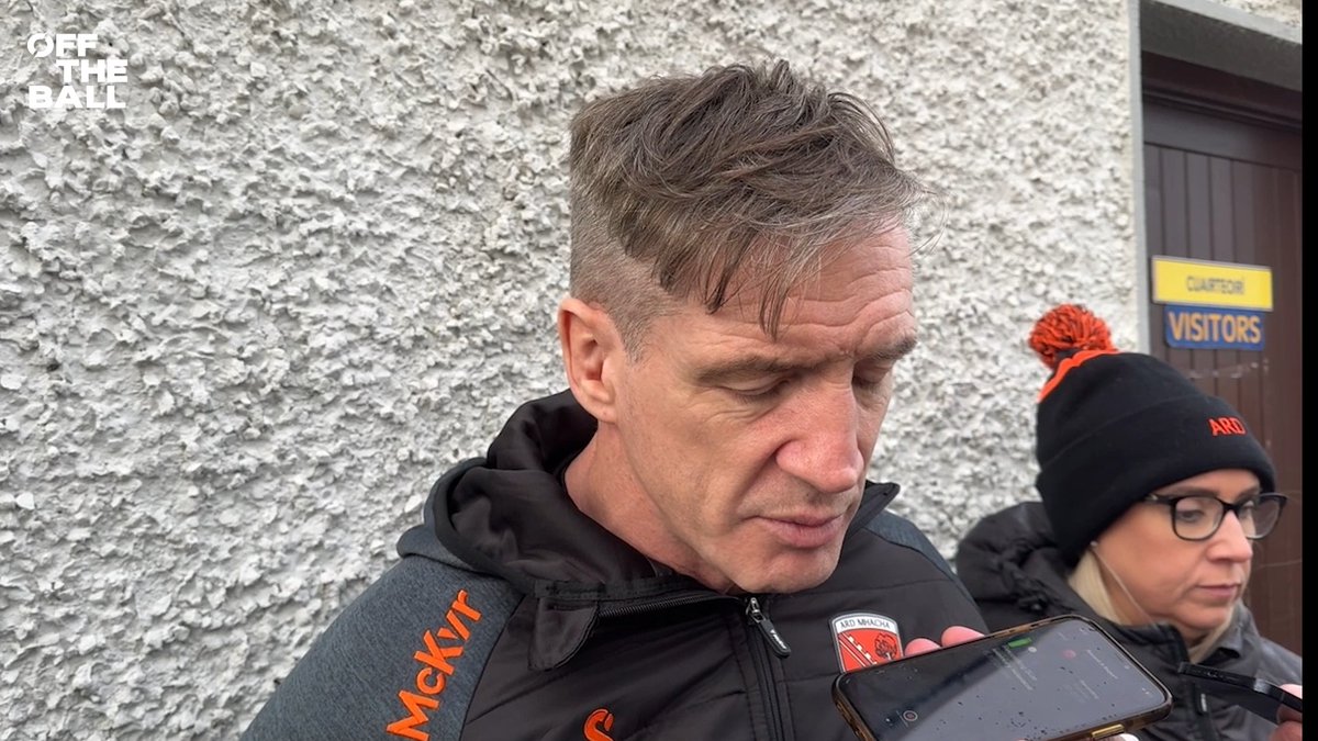 'I thought we were still in the hotel for the first 25 minutes...' 'There is no skill in it, it's just pure piggery!' Kieran McGeeney speaks about the kickout battle & his team's poor start following their defeat to Roscommon this afternoon... | 🏐🤔 #GAA #ArmaghGAA #RoscommonGAA