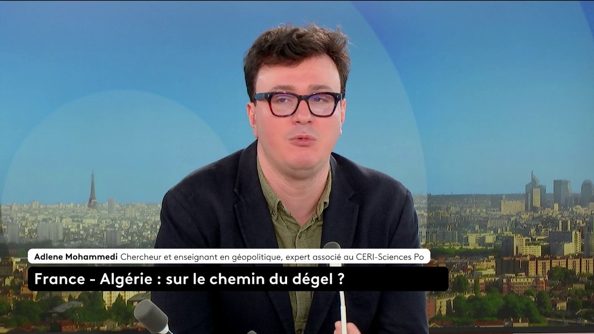🔴 Sahara occidental : "La position française ne changera pas. Je vois mal la diplomatie revenir en arrière", estime Adlene Mohammedi, chercheur et enseignant en géopolitique, expert associé au CERI-Sciences Po. #ToutEstPolitique #canal16