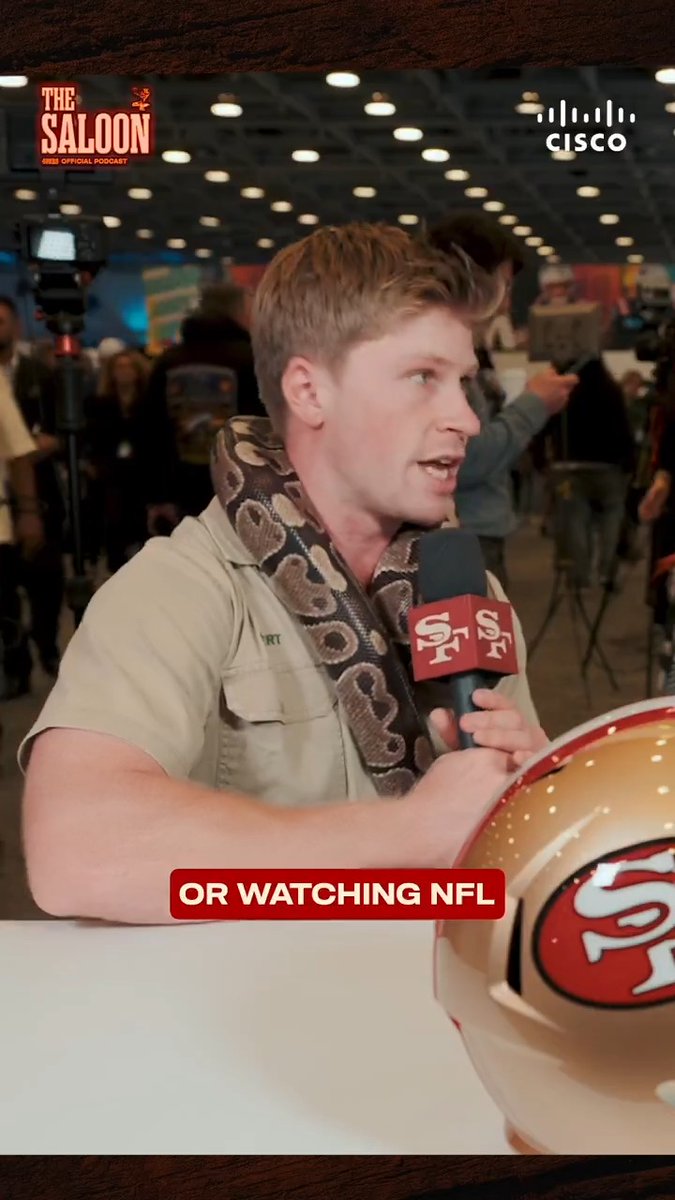 Growing the game 🙌 Robert Irwin | NFL