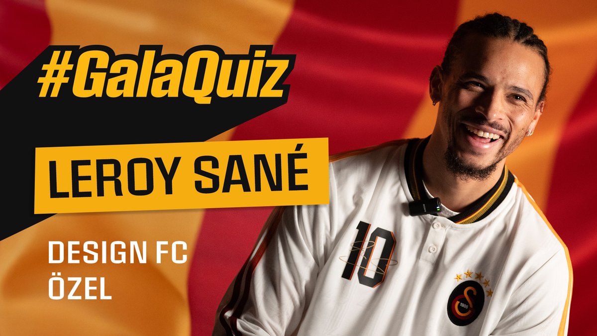 🔟 Leroy Sané ile Design FC’ye özel #GalaQuiz 💬 🦁 Leroy Sané ile gerçekleştirdiğimiz bu keyifli sohbet, GSPlus Premium ve YouTube Katıl Sarı-Kırmızı Paket üyelerine özel olarak YAYINDA! ✅ 📺 İzlemek için 👇 📲 📲