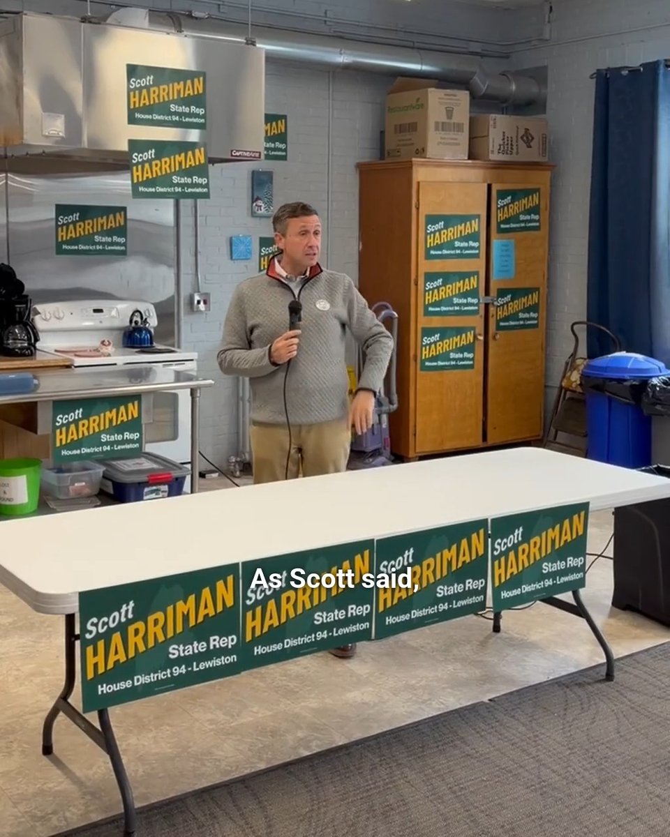 I traveled to the great state of Maine to help Scott Harriman rally voters ahead of the special election for House District 94 on February 24. Scott is fighting for access to health care and lowering costs for Maine families. He's the leader Mainers deserve.