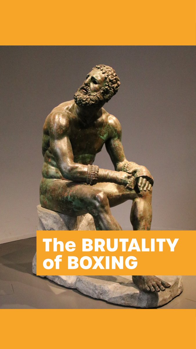 "Homicide was not the intention..." But boxing was often deadlier than intended. Learn more about the history of the Olympics 👇 🏅 Bianca Nobilo