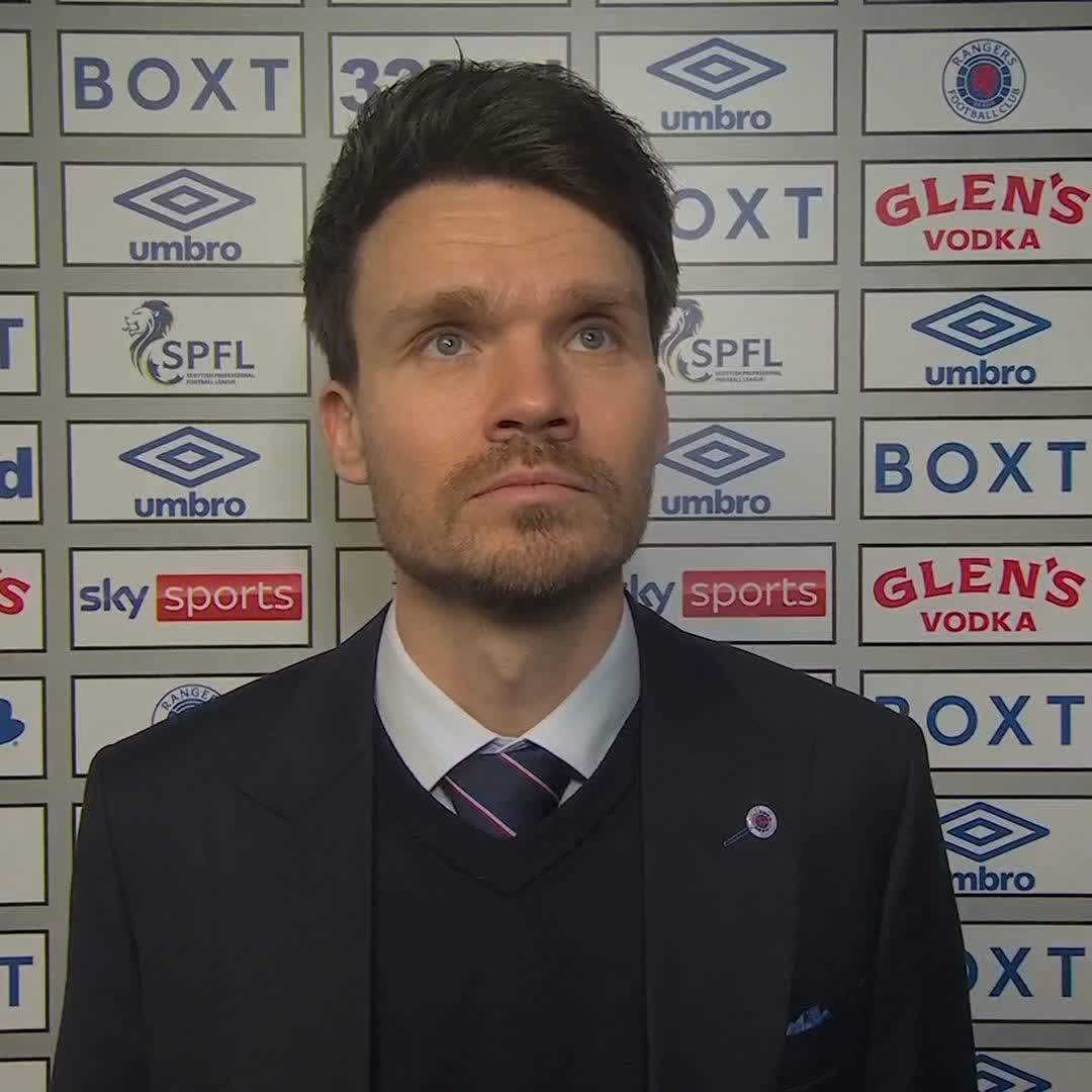 🗣️ “We showed big personality to win the game” Rangers head coach Danny Röhl on his side’s victory over Hearts ⤵️