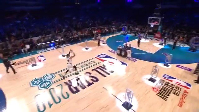 Throwback to when Jayson Tatum banked it in from the logo to win the 2019 Skills Challenge