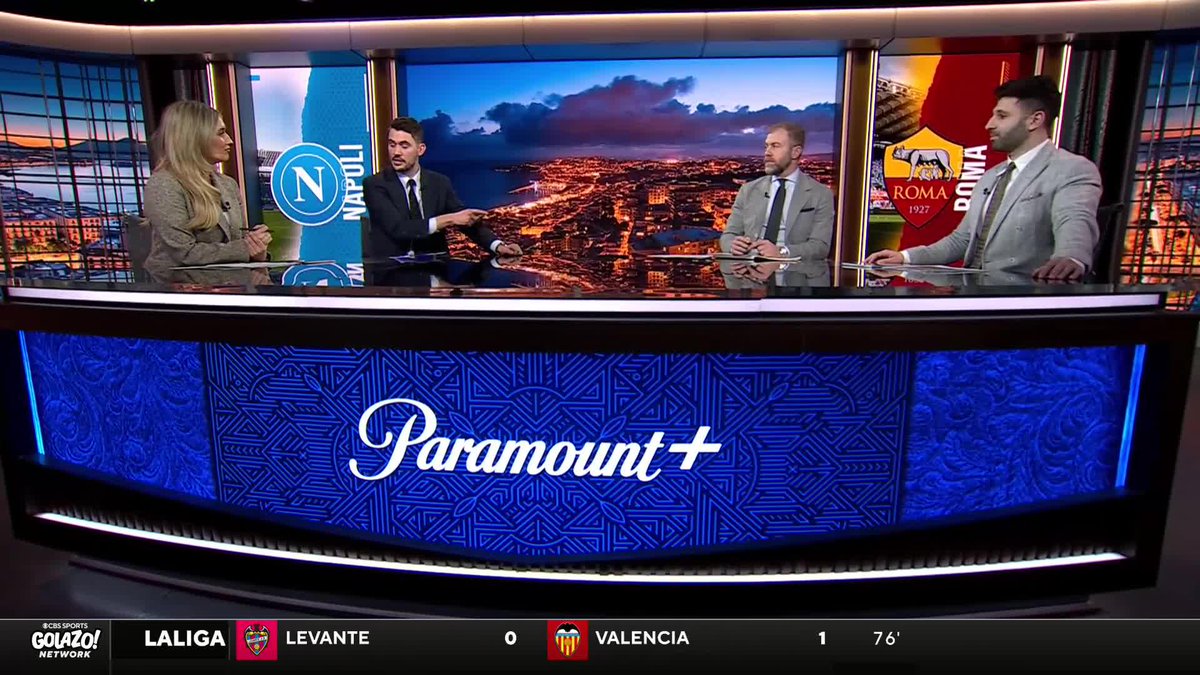 "If Napoli don't make the top 4 this would be catastrophe of a season." Matteo Bonetti and Mike Grella are in agreement that this is a huge game for both Napoli and Roma 🔵