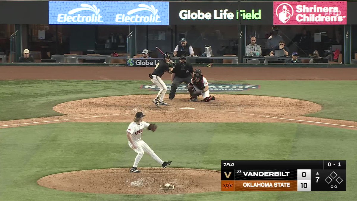 First home run as a Commodore for Logan Johnstone.