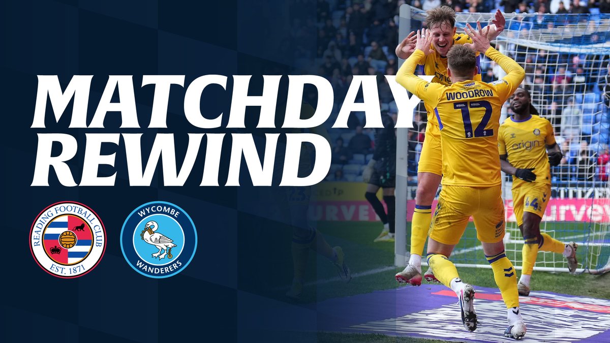 A performance to be proud of, creating chance after chance ๐ Not the outcome we wanted, but keep giving these lads your outstanding support for the final 15 games. Hereโs the best of Reading vs Wycombe from pitchside.