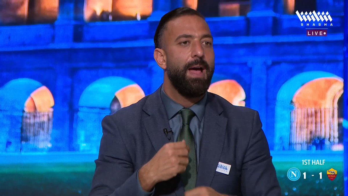 سيصبح لاعباً كبيراً ⭐️ العالمي يتغنى بمستوى بيسيللي لاعب روما أمام نابولي 🔴💫 تابعوا الاستوديو التحليلي لمواجهة نابولي وروما في الكالتشيو على شاشا 🇮🇹🌟