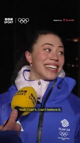 Tears of joy! Congratulations to the Olympic Champions, Tabby Stoecker and Matt Weston!