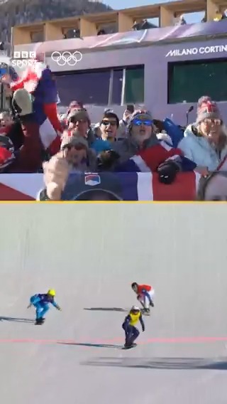 Charlotte Bankes and Huw Nightingale clinched the gold for Team GB - and the crowd LOVED it!