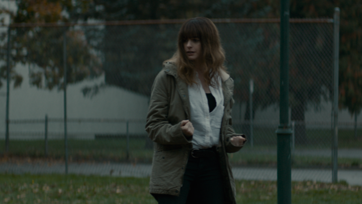 An unraveling writer accidentally manifests a giant monster that she's unknowingly controlling with her mind. Anne Hathaway stars in COLOSSAL. Now on Netflix.