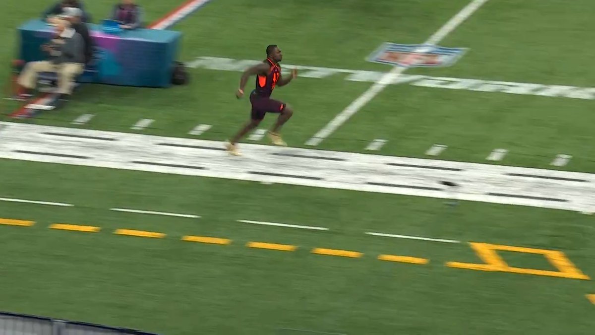 Deebo still has one of the most memorable Combines of all time 😮💨 2026 NFL Combine starts Feb. 26 on NFL Network Stream on NFL+