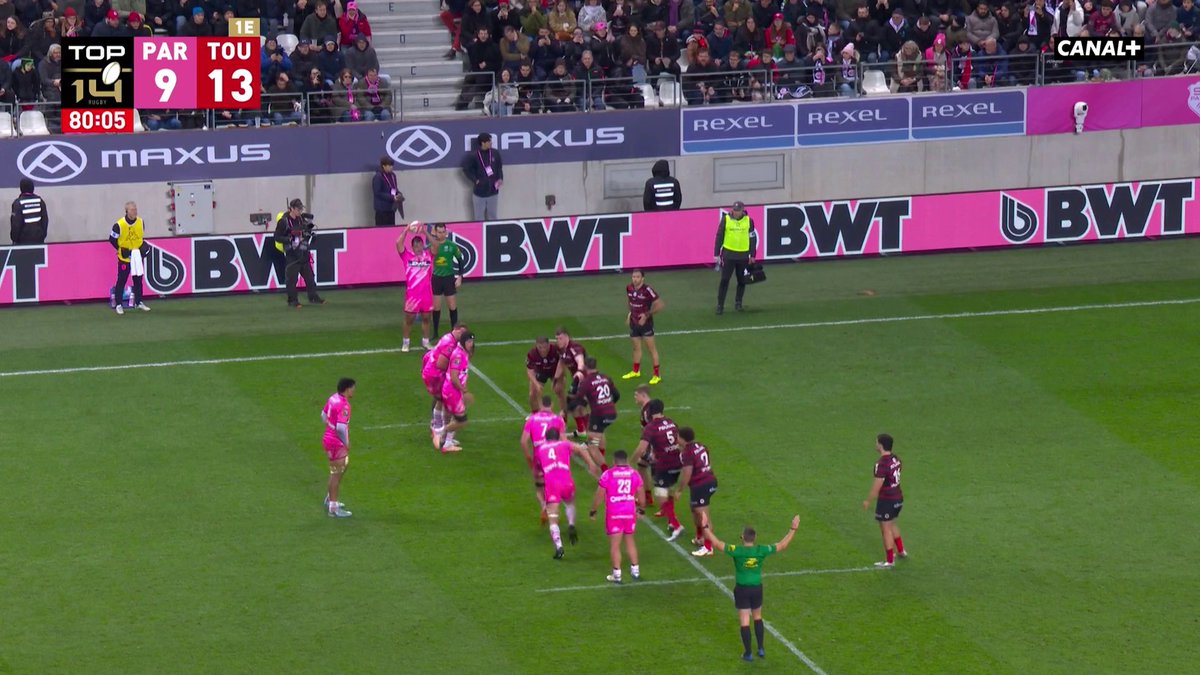 La joie des toulousains après leur victoire face aux parisiens 🤩 #SFPST