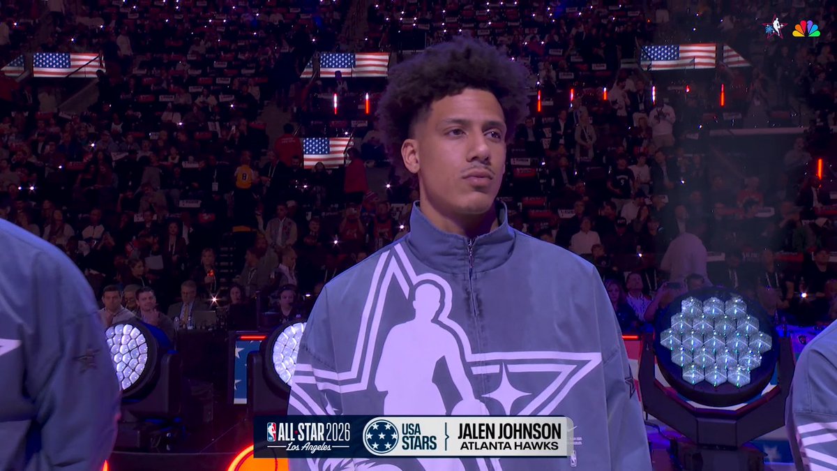 Jalen's first All-Star intro 🥹👏