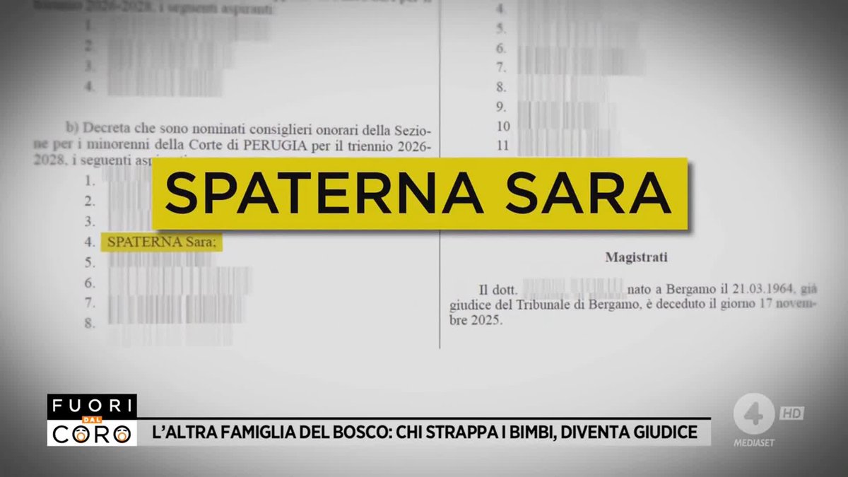 Siamo tornati a chiedere spiegazioni agli assistenti sociali che hanno strappato i bambini di 4 e 5 anni a mamma Nadia e papà Harald 4 mesi fa assieme alle forze dell'ordine armate e in tenuta antisommossa. Il servizio di Raffaella Regoli a #Fuoridalcoro