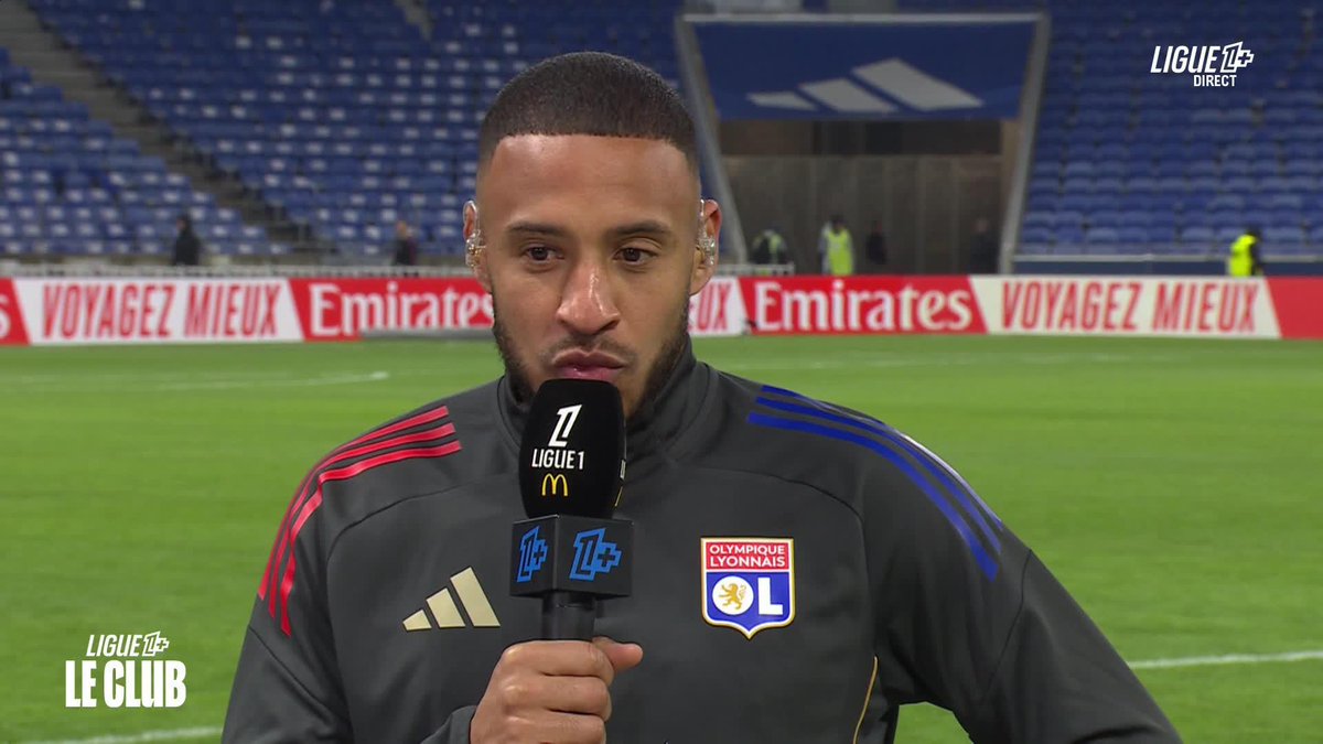 🎙️Corentin Tolisso sur son 50e but sous le maillot lyonnais : "Je suis fier de l'avoir marqué devant mes enfants.' #OLOGCN