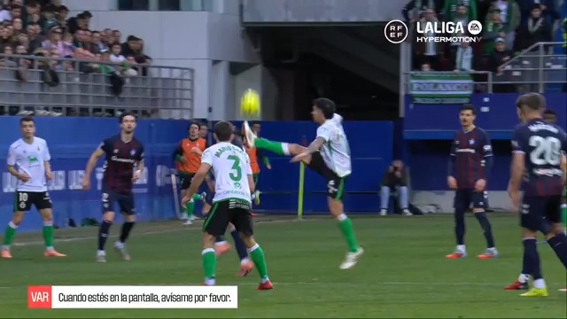 Así fue la actuación del VAR en el #EibarRacing.