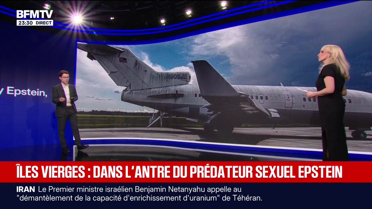 Le "Lolita Express": l'avion au cœur du scandale Epstein
