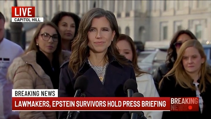 I stood alongside Epstein survivors this week. I will stand with them always. For two years, I've watched predators walk free while survivors suffer in silence. That ends now. The days of cover-up are over.