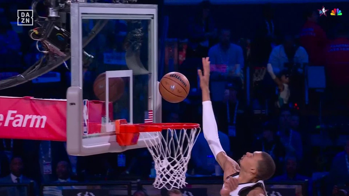 QUÉ ABSOLUTA LOCURA DE TÍO 😱😱😱😱😱 El tapón de Wembanyama… ¡DEBERÍAN PROHIBIRLO! 🐐💥 #NBAAllStarxDAZN