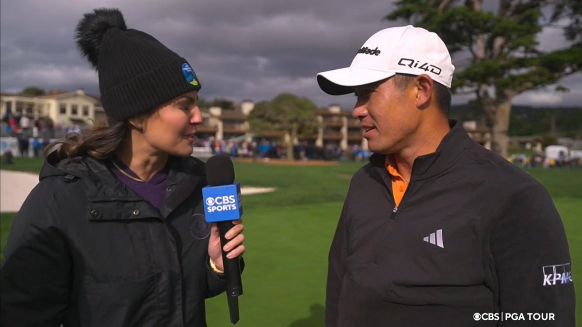 "There's so much to life, there's so much to enjoy." 🥹🙌 New dad-to-be Collin Morikawa shares his emotions after a gratifying win at Pebble Beach. 📺 CBS