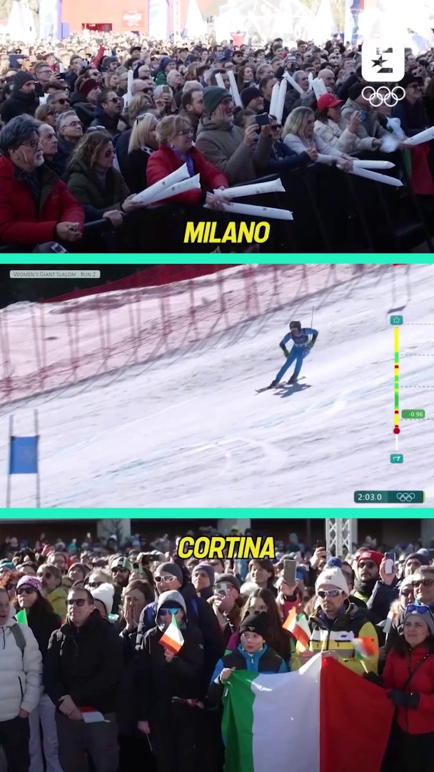 Che spettacolo le piazze di Milano e Cortina
