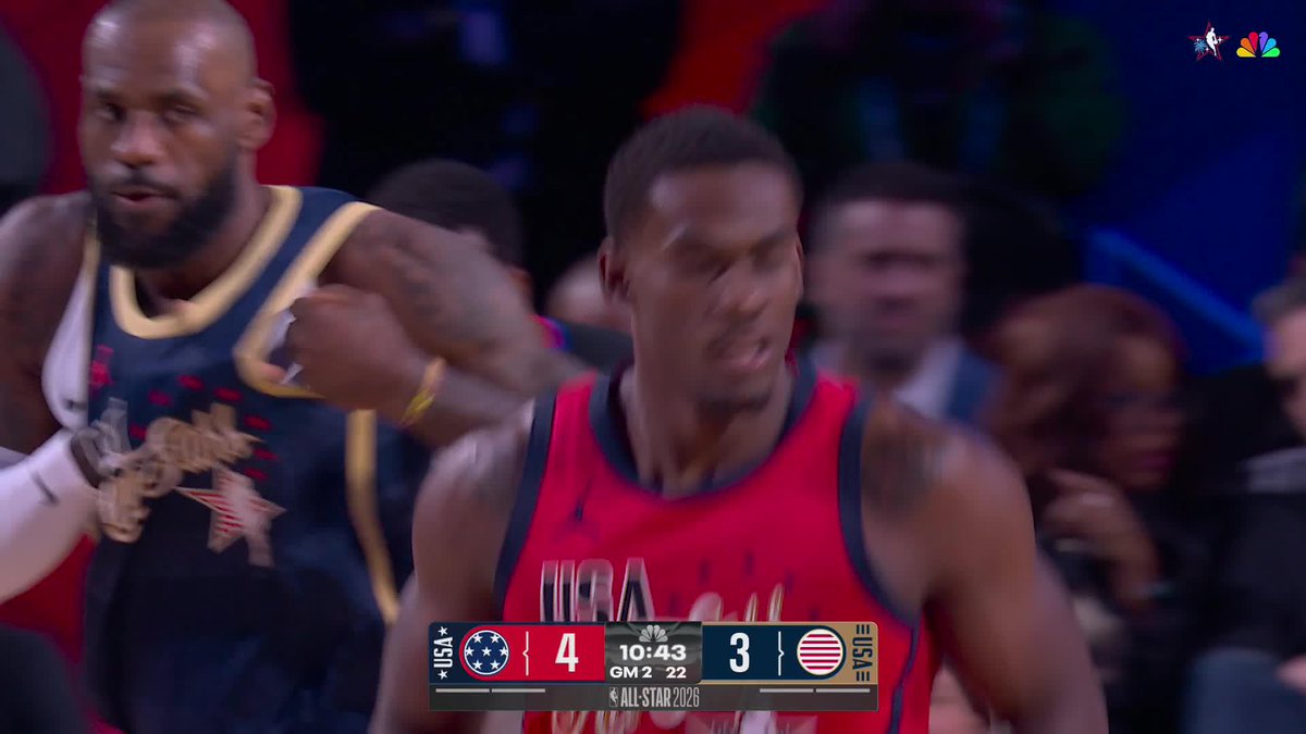 Showing up & showing out 🤩 JB in Game 1: 11 PTS 3 REB 1 BLK
