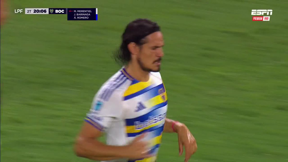 ▶️Después de 77 días, Edinson #Cavani vuelve a jugar en #Boca.