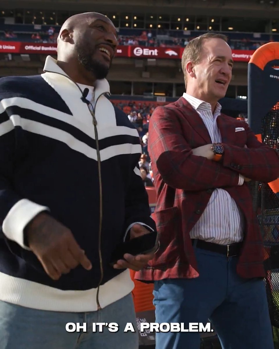Alumni brought the energy for gameday 📈🎙️ Broncos Legacy x #BroncosCountry