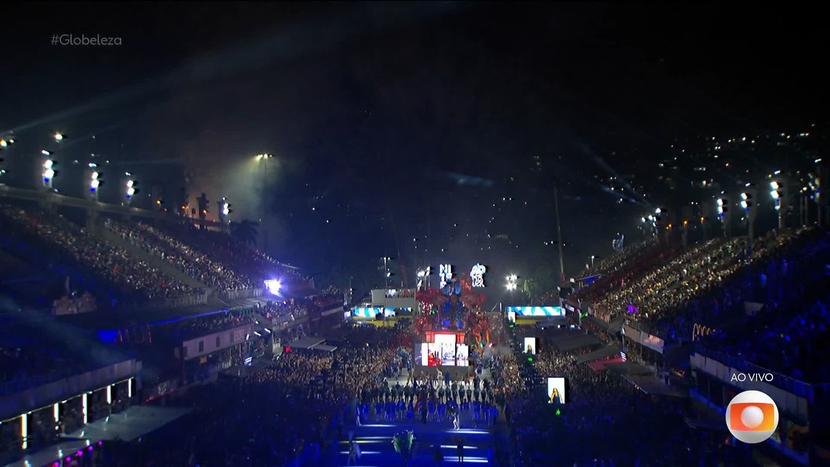explooooode, Acadêmicos de Niterói 💙🤍 #Globeleza