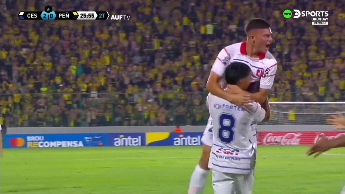 Fernando Camarda 🇺🇾 y la mejor jugada de toda su vida: doble caño, centro y asistencia en la victoria de Central Español ante Peñarol.