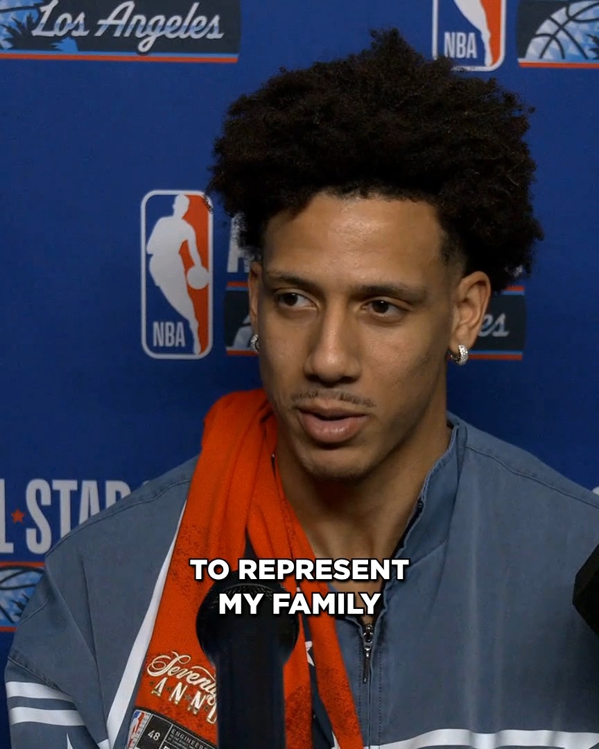 Jalen had a blast at his first All-Star Weekend 🤩