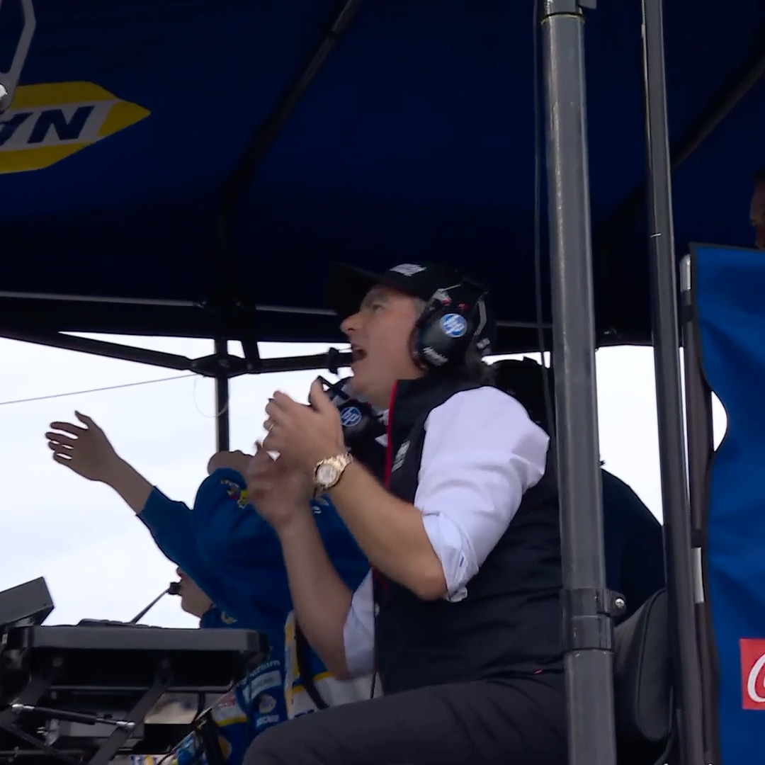 We all had the same reaction to that final lap.