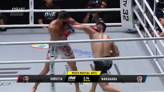 7年前の今日⌛️ #ONE87 🇯🇵中原由貴 × 🇺🇸エミリオ・ウルティア 中原由貴がONE初陣!! ウルティアに強烈な左ストレートをくらわして、追撃のパウンドでKO勝利👊💥