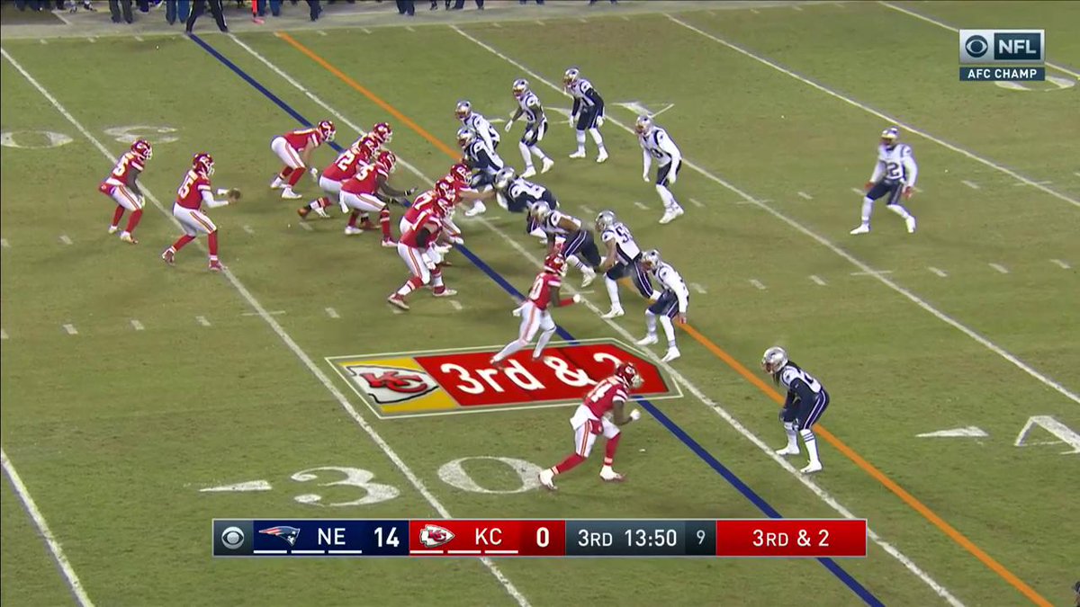 Still one of the prettiest throws of Mahomes career