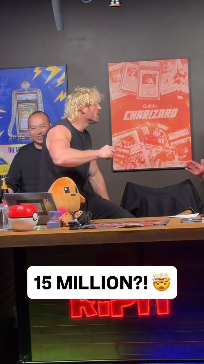 OVER $15 MILLION!! The price for the Most Expensive Trading Card continues TO RISE AND RISE! Current Price on the @loganpaul Pikachu Illustrator: $15,113,120