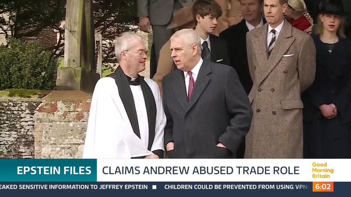Renewed calls this morning for a police investigation into Andrew Mountbatten-Windsor's time as the UK's trade envoy. Nick Dixon has the latest.