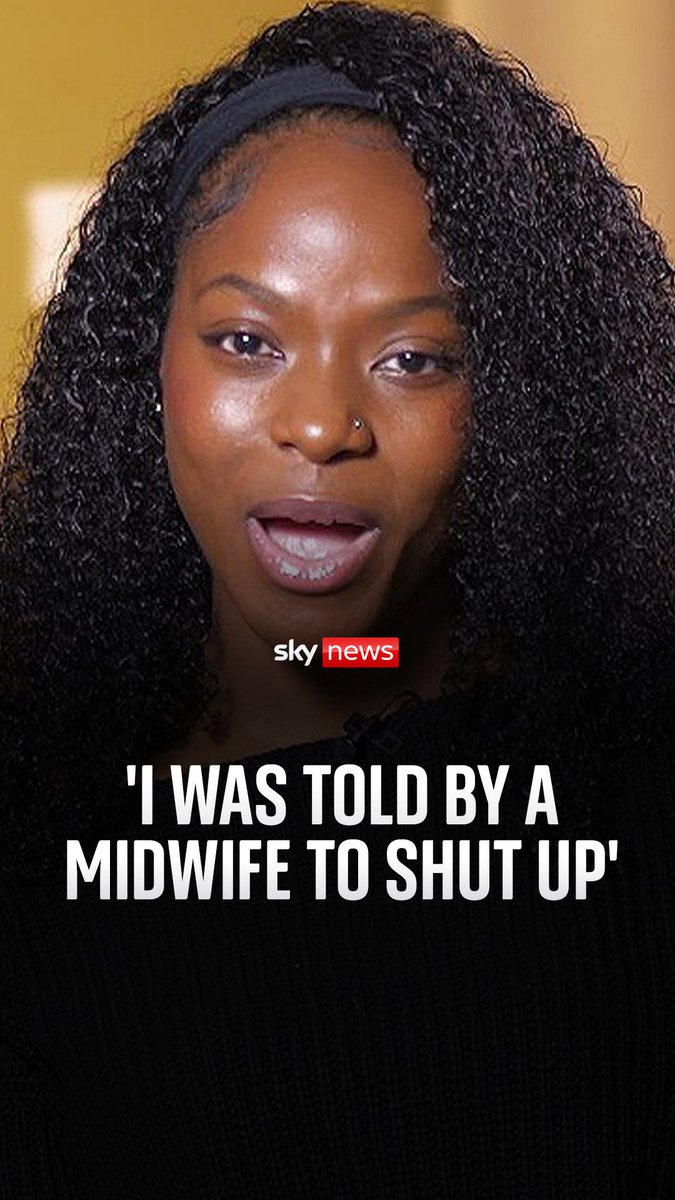 'I was told by a midwife to shut up.' Sky News speaks to three different black mothers, who gave birth in three different hospitals, as they say maternity services failed them. Shamaan Freeman-Powell reports
